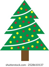 Cristmas tree vector art design