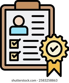 Criteria Icon Element For Design