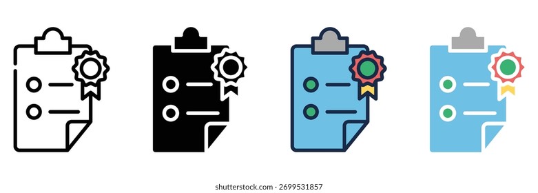 Criterios Icono de Web colección de estilos múltiples
