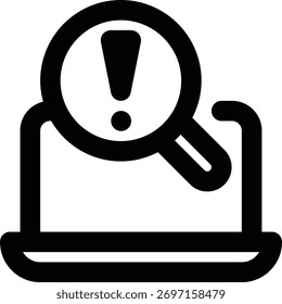 Crítico, análisis, importante icono de esquema
