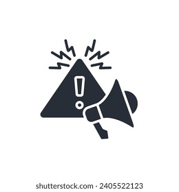 critical icon. vector.Editable stroke.linear style sign for use web design,logo.Symbol illustration.