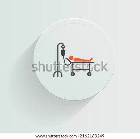 critical illness insurance icon vector design