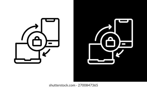 Critical Infrastructure White Icon Set Design