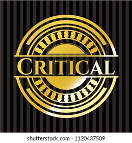Critical shiny badge