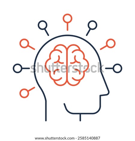 Critical Thinking – Brain with Lightbulb and Connections Representing Deep Analytical Thought, Problem-Solving, and Decision-Making Skills