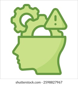 Critical Thinking Icon Element For Design