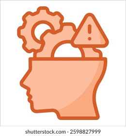 Critical Thinking Icon Element For Design