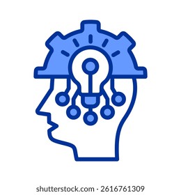 Critical Thinking Icon Element For Design