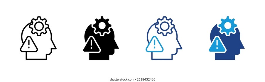 Critical Thinking Icon Element For Design