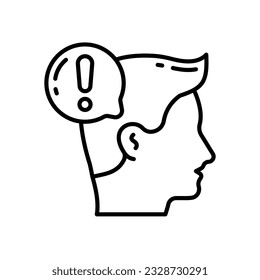 Critical Thinking icon in vector. Illustration