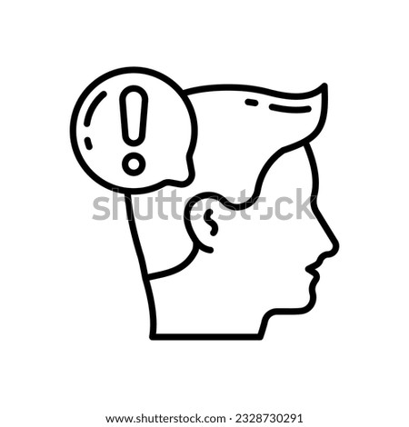 Critical Thinking icon in vector. Illustration