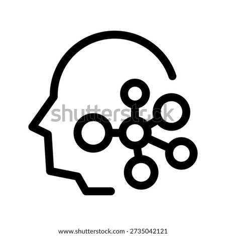 Critical Thinking Icon Vector Symbol Design Illustration