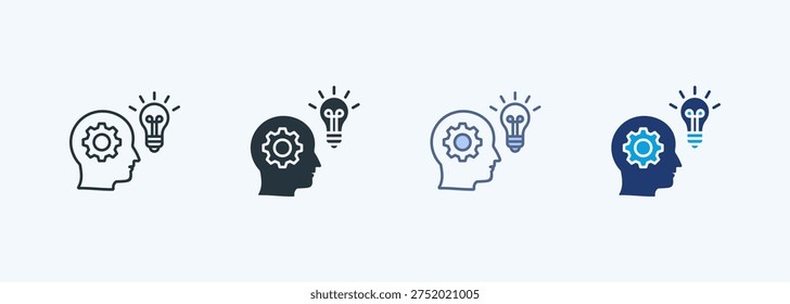Critical Thinking Multiple Style Icon Collection