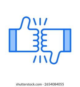 Kritiksymbol-Element für Design