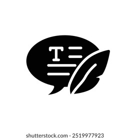 critique solid icon vector design good for web or mobile app