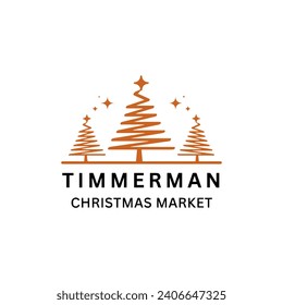 Icono de la plantilla de diseño del logotipo de Navidad 