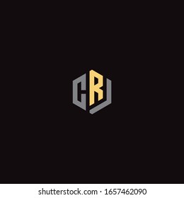 CRL or RCL unique monogram style vector logo design.