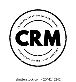 CRM - Acrónimo de Gestión de las Relaciones con los Consumidores, antecedentes de concepto de negocio