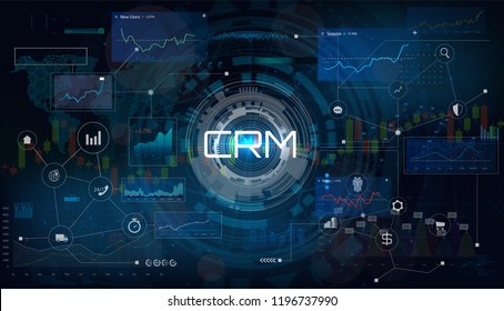 Crm Background Images, Stock Photos & Vectors | Shutterstock