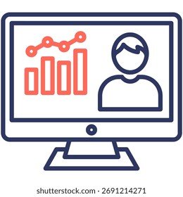 Sencillo y claro icono de Vector que ilustra una idea o función esencial