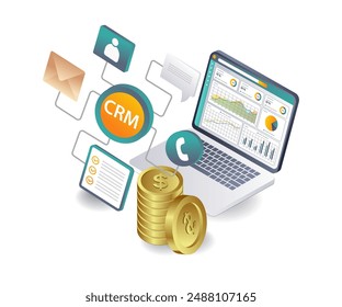 Análisis de datos de CRM para desarrollo empresarial