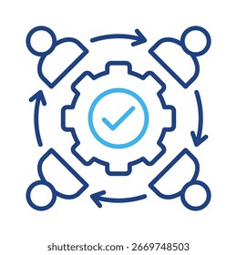 Crm Icon Element For Design