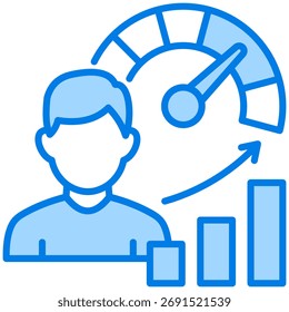 Icono de Vector simple y claro que ilustra una idea o función esencial