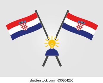 Croatia Emblem Bright Idea People