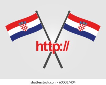 Croatia Emblem Website Domain