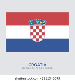 croatia flag design, National flag of croatia vector design file format eps
