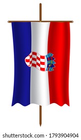 Croatia Flag Image Vector. EPS.file