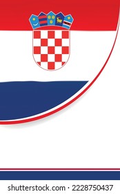 Croatia Flyer Design and Croatia Flag Flyer Design