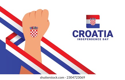 Croatia Independence day event celebrate