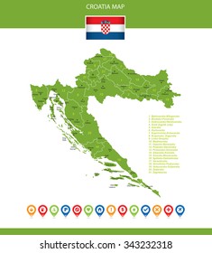 Croatia Map