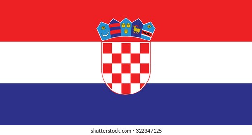 Croatia Nation Flag