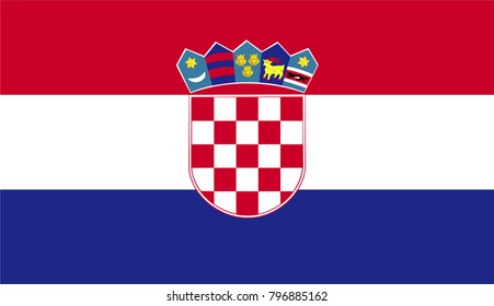 Croatia National Flag