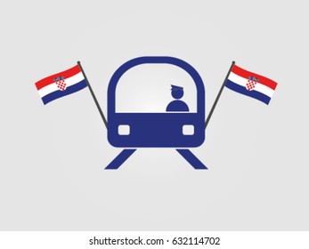 Croatia Train Subway Public Transportation