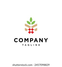 croatian farm logo icon vector template.eps