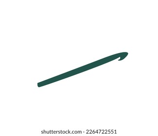 
Crochet hook. Vector illustration isolated on white background