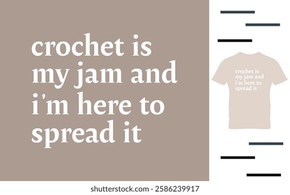 Crochet is my jam and i'm here to spread it