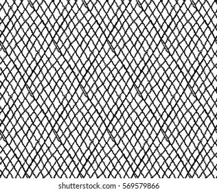 Crochet seamless pattern. Knitted or woven macrame in the bohemian style. Oriental motifs. Knitting mesh