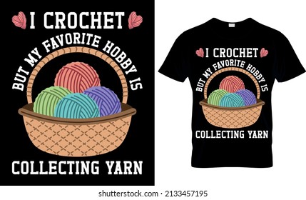 Crochet T-Shirt Design - Crochet Svg Design - Crochet Craft