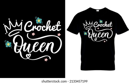 Crochet T-Shirt Design - Crochet Svg Design - Crochet Craft