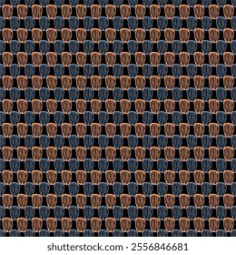 Crocheted background vector illustraion handmade art decor design print pattern wallpaper 
