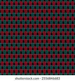 Crocheted background vector illustraion handmade art decor design print pattern wallpaper 