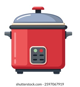 Crock Pot home appliance with-white background