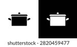 Crock pot icon simple elements collection