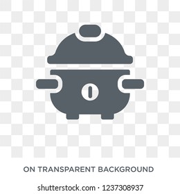 crock-pot icon. crock-pot design concept from Electronic devices collection. Simple element vector illustration on transparent background.