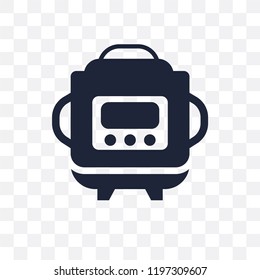 crock-pot transparent icon. crock-pot symbol design from Electronic devices collection.