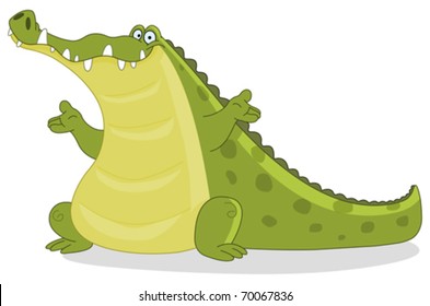 612 Alligator in a swamp drawing Images, Stock Photos & Vectors ...